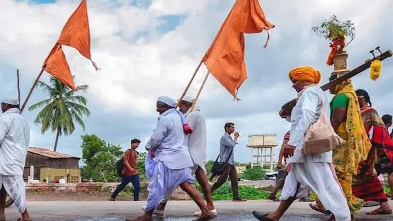 संत ज्ञानेश्वर महाराज पालखी सोहळ्याचे प्रस्थान